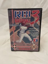 R.B.I. Baseball 3 (Sega Genesis) CIB Complete
