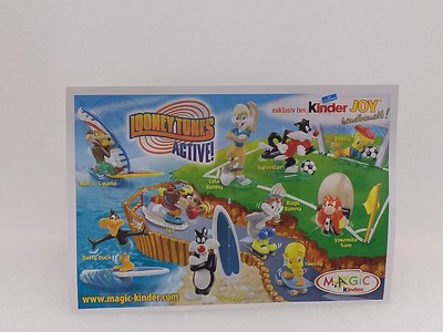 Kinder Joy - Looney Tunes active (D) 2008 - Figuren/BPZ zur Auswahl