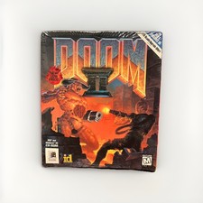 Doom II - Factory Sealed - IBM CD-ROM - Big Box PC - 1994 id Software