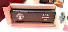 DELTON G SCALE VINTAGE SOUTHERN PACIFIC BOXCAR #4254S  - USED, MAY BE NEW