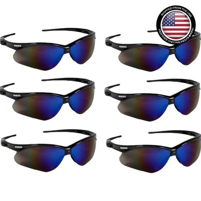 V30 Nemesis Lightweight Safety Glasses - 6 Pairs, ANSI Compliant, Modern Style