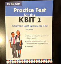 The Test Tutor KBIT-2 Practice Test Kaufman B...