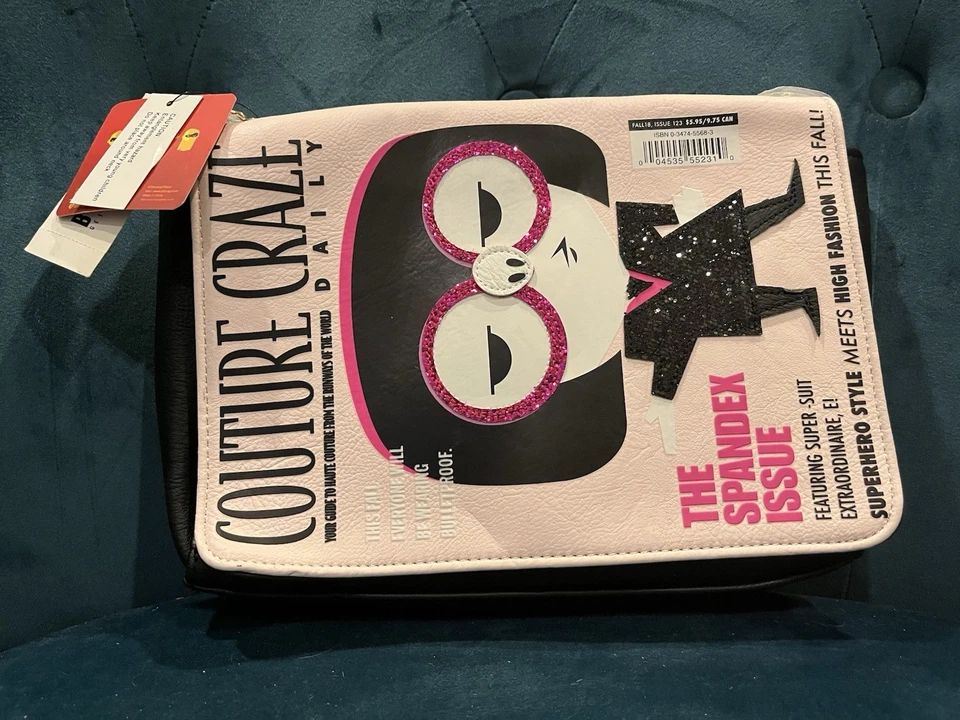 Bolso Bandolera Nuevo con Etiquetas Raro Loungefly Edna Mode Los Increíbles Disney Pixar Foto 3 de 4