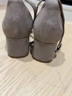 Anthropologie Suede Taupe Tan Sandals Shoes Size 8.5 — photo 6