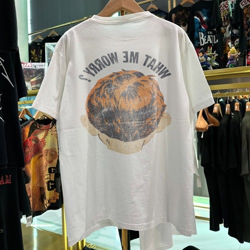 1992 What Me Worry? Alfred E. Neuman Promo T-Shirt White L