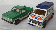 Majorette Diecast Models 1:36 Blazer Pick Up 1:36 Ambulance Opening Rear Doors