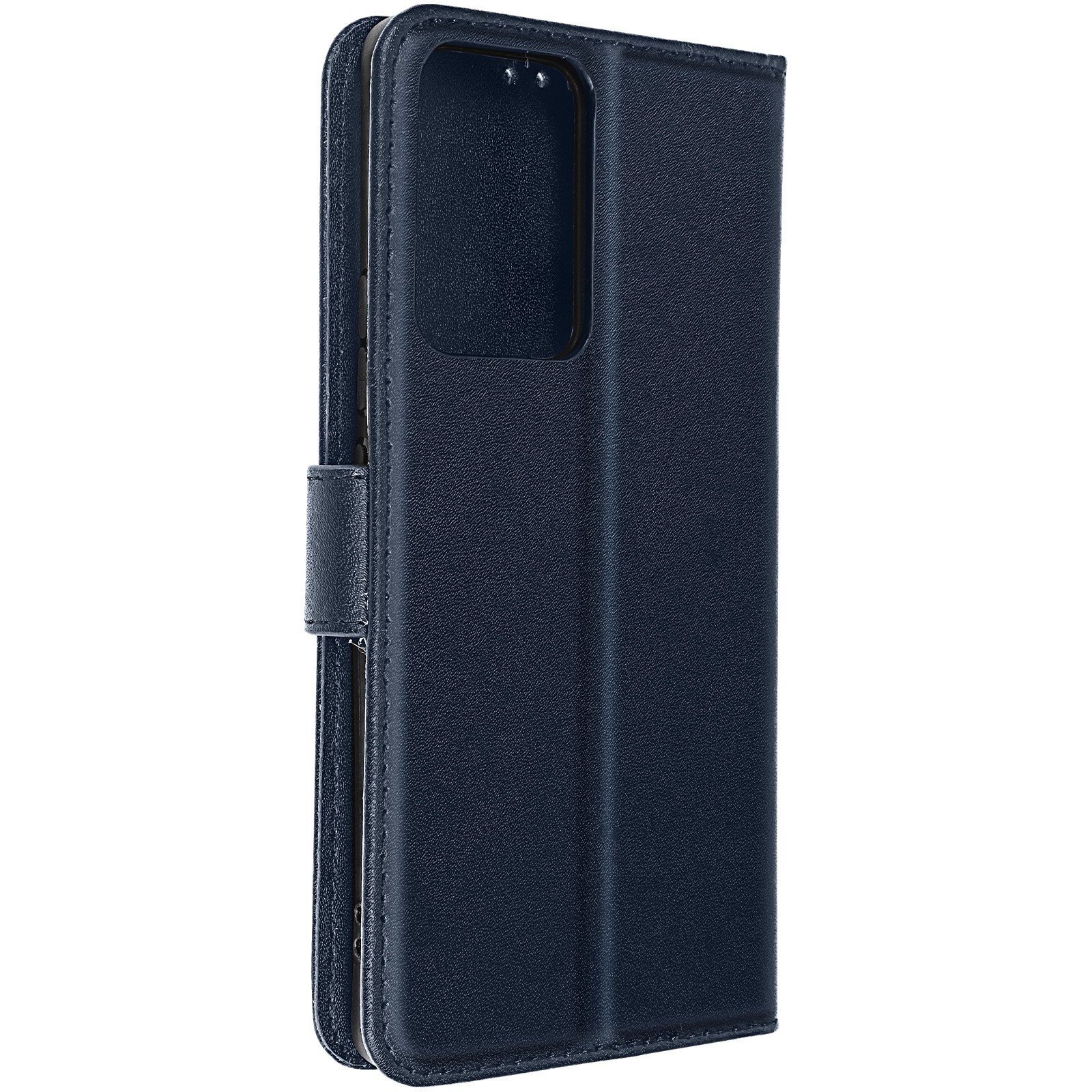 Housse Xiaomi 13 Lite en cuir véritable bleu nuit, un étui élégant et durable