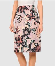 Vintage MARNI cotton/linen FLOWER A-line skirt IT 38 US 2 NWT