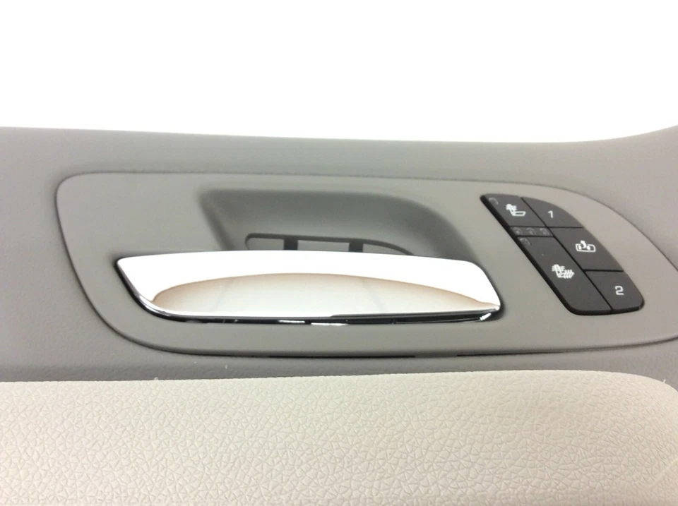 Chevrolet GMC doble cabina camioneta/SUV gris interior panel de puerta delantera del conductor nuevo OEM Foto 2 de 4