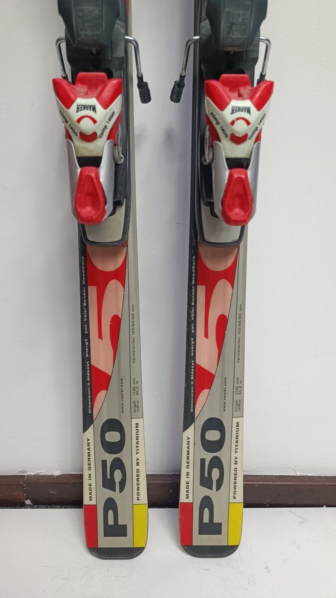 Volkl P50 GS Racing 173cm Ski + Marker 14 Bindings Winter Volkl P50 GS Racing 173cm Ski + Marker 14 Bindings Winter