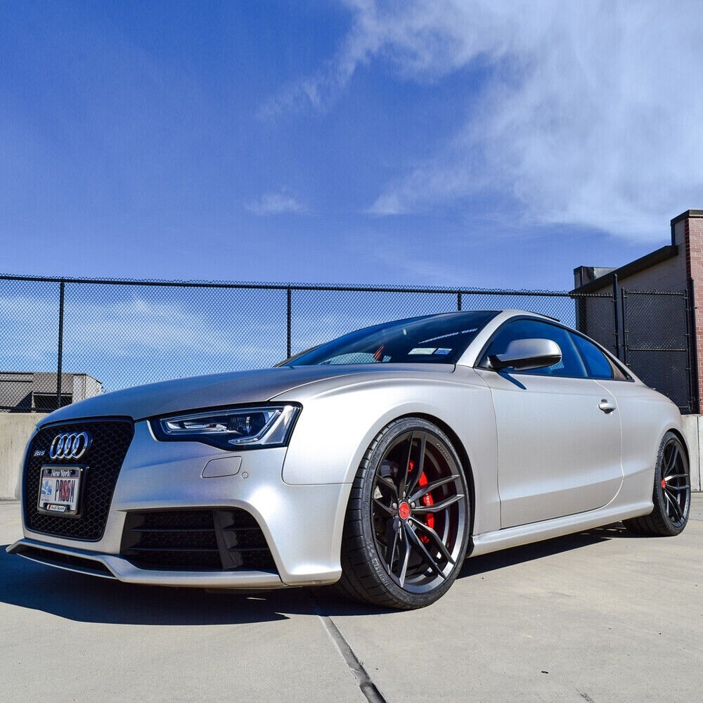 20'' Vorsteiner VFF 105 Gloss Black Staggered Concave Wheels For Audi R8
