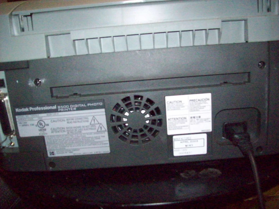 KODAK PROFESSIONAL 8500 DIGITAL PHOTO PRINTER - Image 3 of 3