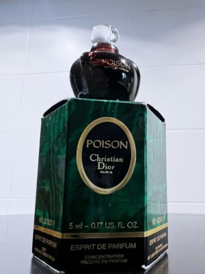 Poison Esprit de Parfum Christian Dior - Vintage, Miniflasche 5ml
