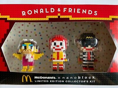 激レア!McDonald's nanoblock 45周年記念セット Nanoblock & McDonalds 45th Limited Edition Collection Micro