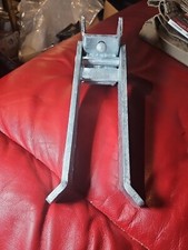 Chain Link Fence Strong Arm Single Gate Latch: Commercial Grade Galvanized Latch