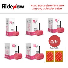 Ridenow Bicycle TPU Inner Tube Metal Schrader Valve For Road MTB Gravel