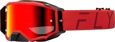 Zone Pro Goggle Red W/ Red Mirror/Smoke Lens