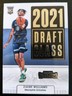 2021-22 Contenders Basketball Ziaire Williams Draft Class Rookie #10 Grizzlies