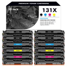 10 PK CF210A Toner Cartridge for HP 131A LaserJet Pro 200 color M251nw M276nw