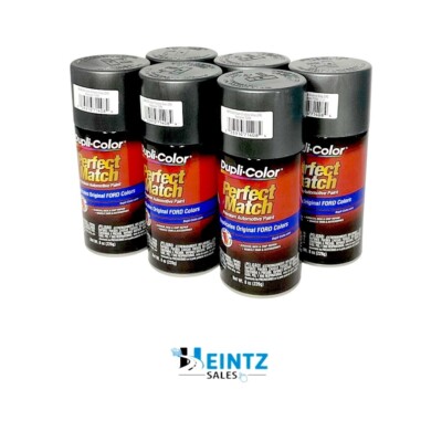 Duplicolor BFM0360 Perfect Match Ford Dark Shadow Gray 8 oz Code CX - 6 PACK