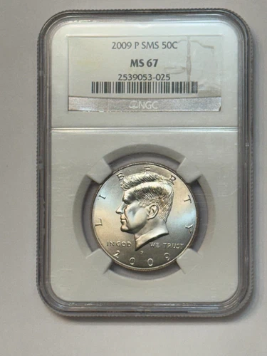 2009-P Kennedy Half Dollar NGC MS67 Satin Quality✔️