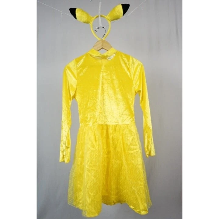 ¡¡NUEVO!! Disfraz Pikachu Pokemon Niñas Disfraz Niño Talla Grande 10-12 Foto 2 de 4