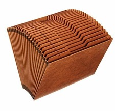 Pendaflex Heavy Duty Expanding File,Open Top,21 Pockets,1/3 Cut Tabs,Letter Size
