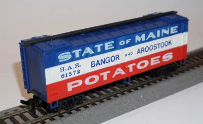 WALTHERS Couvert (Boxcar) 36ft State of Maine Bangor&Aroostook BAR61572 HO 1/87 - Photo 1/2