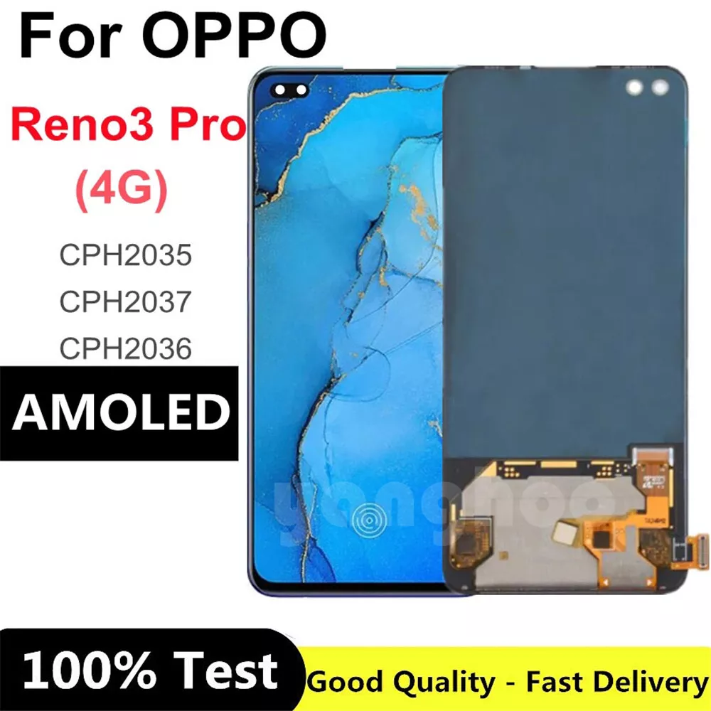 Oppo Reno 3 Pro Cracked LCD Display Screen Battery Can't On Logo