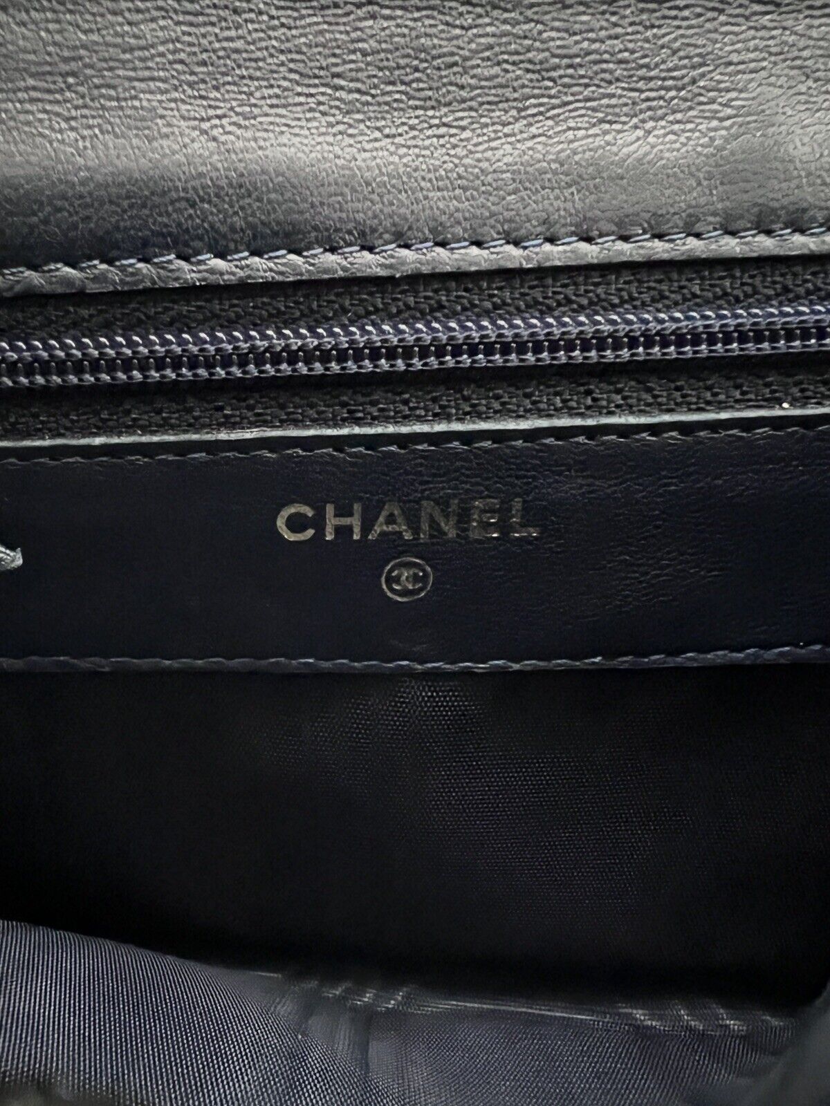 Auth Chanel Rare Vintage Denim Flap Wallet - Kept… - image 12