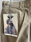 NWT DOCKERS Pant Classic Fit Pleated Front Mens 36x32" Beige 100% Cotton NWT $65 — photo 3