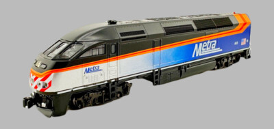 Kato N MPI MP36PH Chicago Metra METX #424 DCC/SND 1766124LSDMW