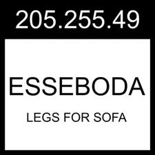 IKEA ESSEBODA Legs For Sofa Birch 4 Pack 205.255.49