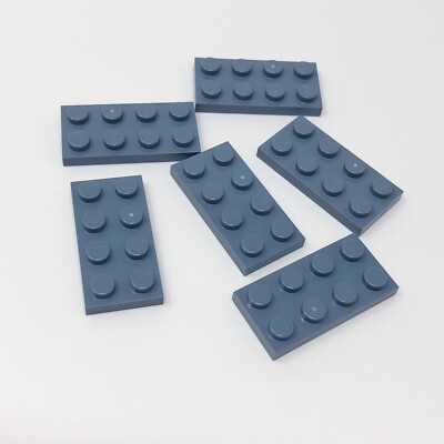 3020 LEGO Parts Plate 2x4 SAND BLUE (6) | eBay