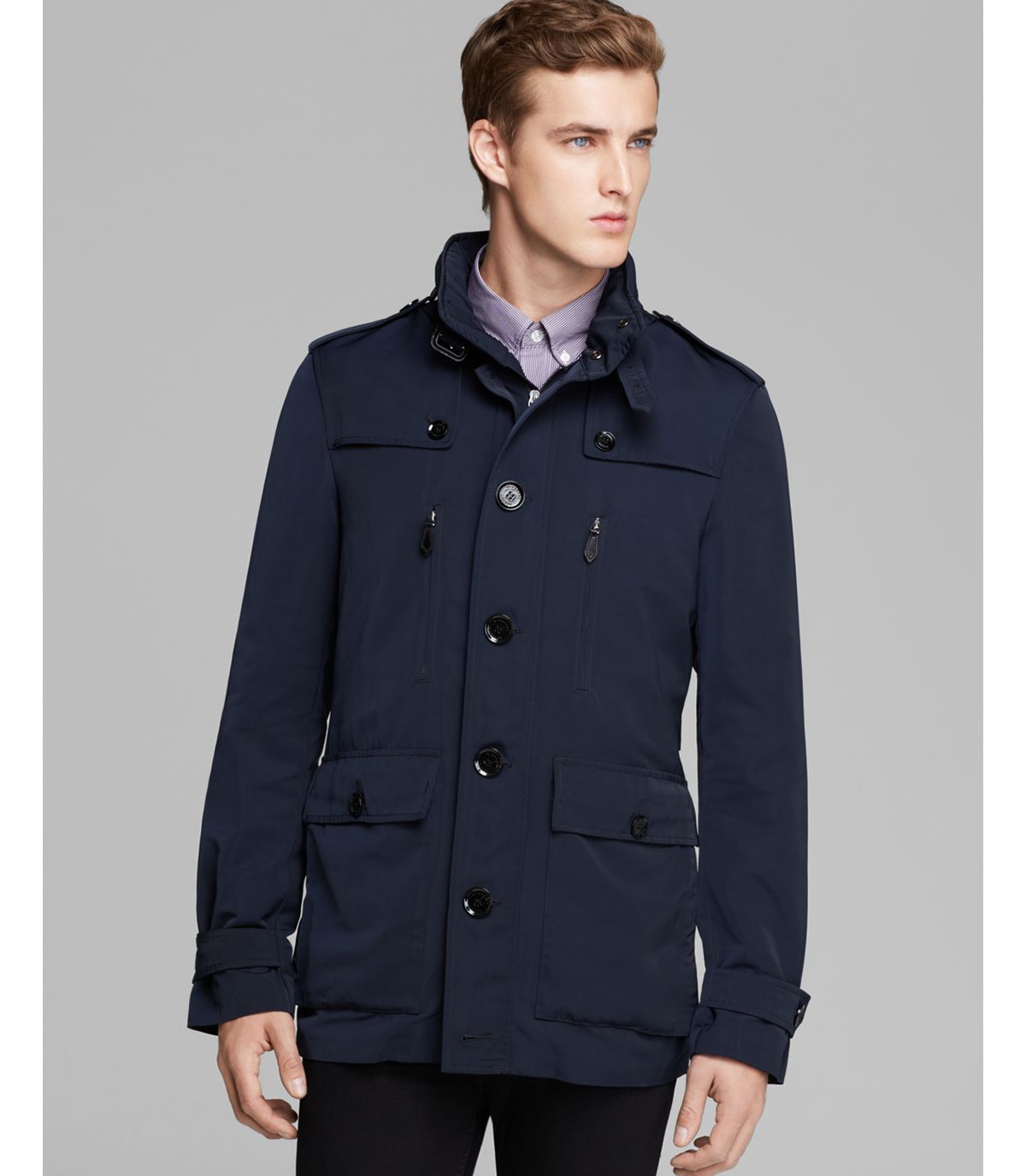 burberry coat mens sale