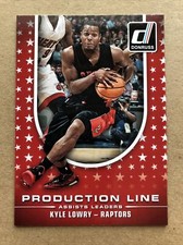 2014-15 Donruss Production Line Assists #8 Kyle Lowry Basketball