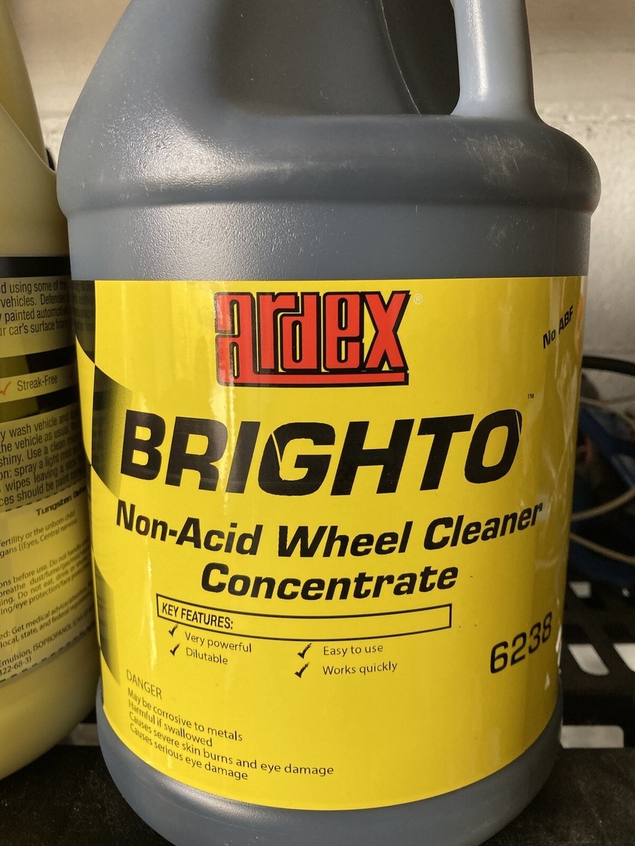 Ardex Brighto Professional Non Acid Wheel Cleaner Concentrate Can