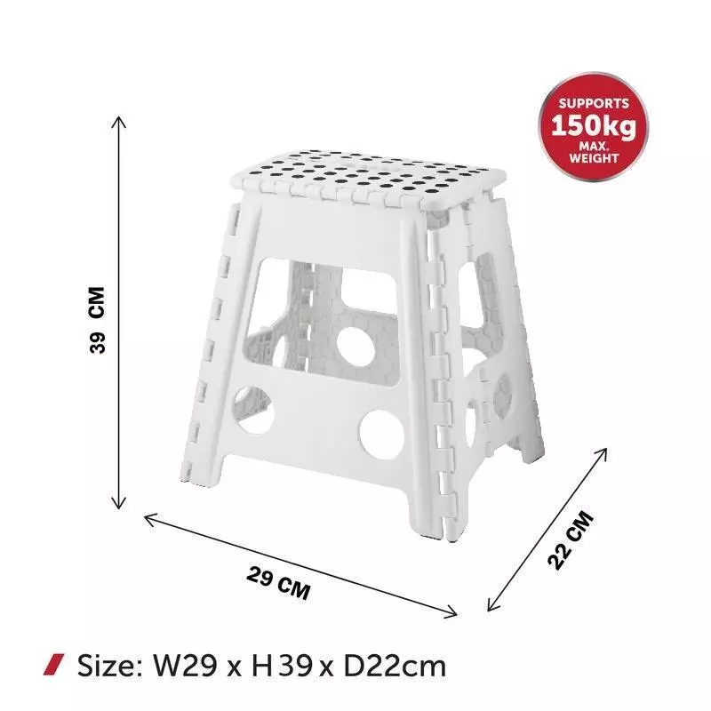 Plastic step online stool with handle