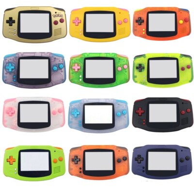 New Full Housing shell Fit for GBA Laminated V5 and V2 GBA Backlight IPS Screen