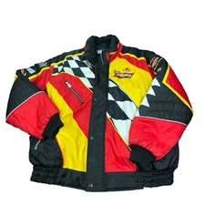 Vtg Choko Pro Racing Coat Mens XXX-large Graphic Insulated Made Canada