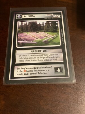  Star Trek CCG Alternate Universe Punishment Zone