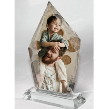 Personalized  Christmas Gifts Set Iceberg Crystal Custom Your Own Photo Husband