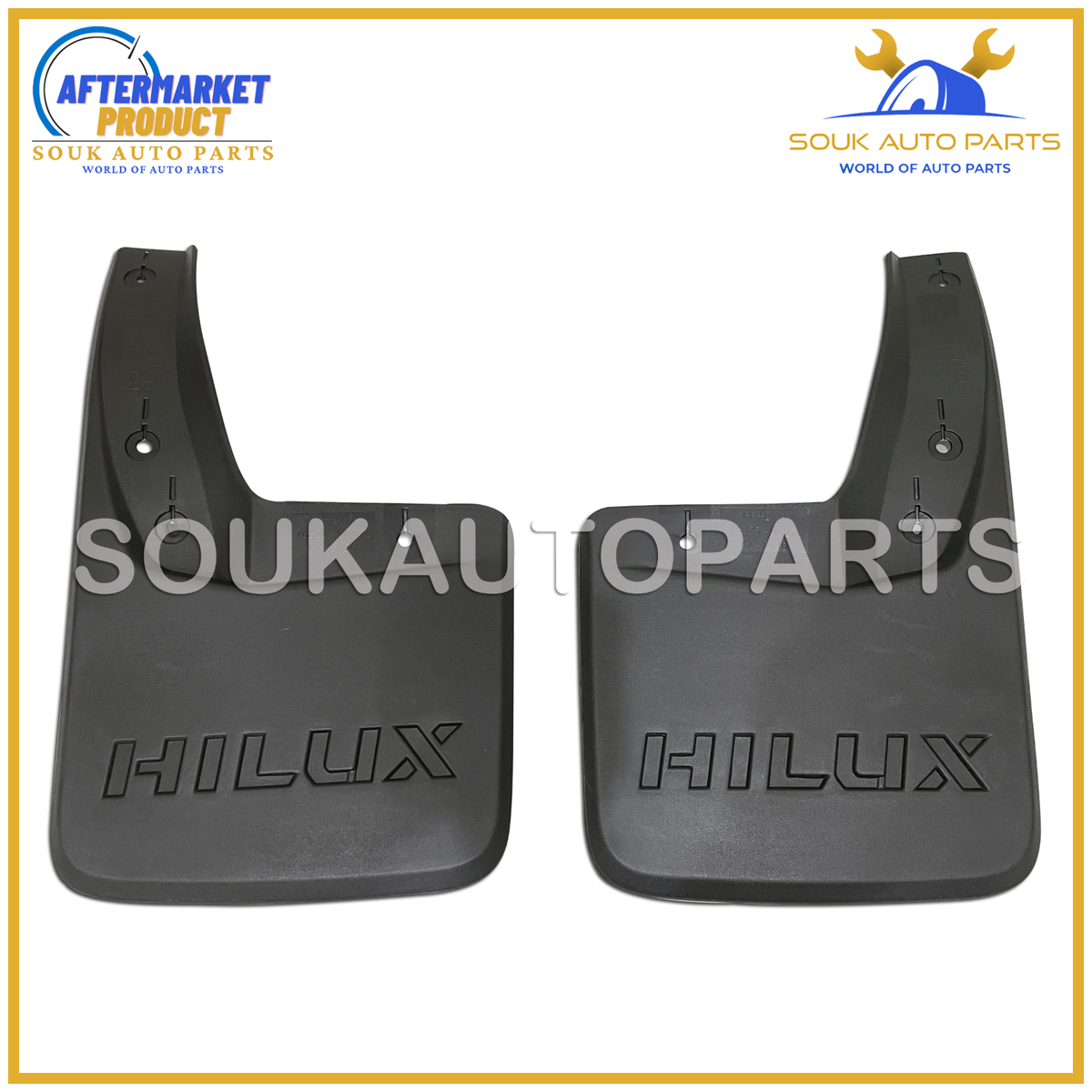 MUDGUARD, QUARTER PANEL, REAR RH & LH For Toyota HILUX 2.5Ltr | eBay