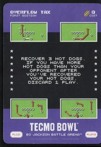 2026 Bo Jackson Battle Arena Tecmo PL12