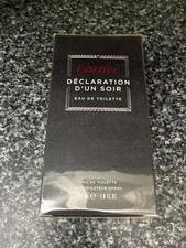 Cartier Declaration D Un Soir for Men 1.6 oz/50ml EDT SPRAY NEW SEALED Rare