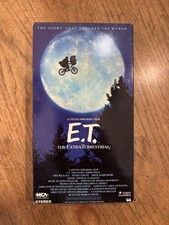 E.T. the Extra-Terrestrial VHS 1988 MCA w/ Green Gate TAPE