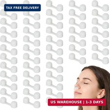 50Pcs Nose Plug Filters, Bulk Disposable Nose Dust Filters, Soft Sponge Nostril