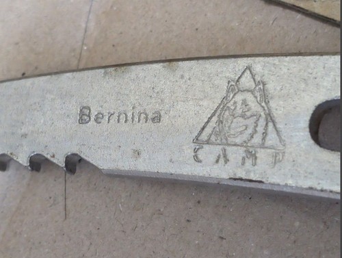Camp Bernina Ice Axe 71cm Premana Italy Wood Shaft Metal Head Handmade Vintage - Picture 3 of 21
