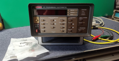 Keithley 617 Electrometer + Pomona 3600 Triax BNC + Pomona BNC to Alligator