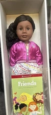American Girl Doll Truly Me #85  Black Curly Hair & Brown Eyes  Addy mold. NIB